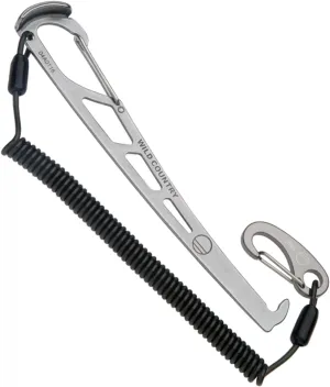 Pro Key with Leash - Lightweight Rock Climbing Nut Tool