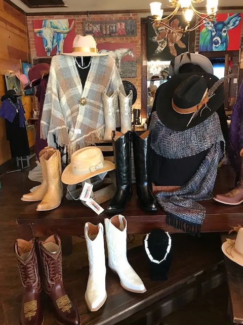 "The Kentucky Spirit" Tall Urban Ranch Boots w/ Gold Adornment