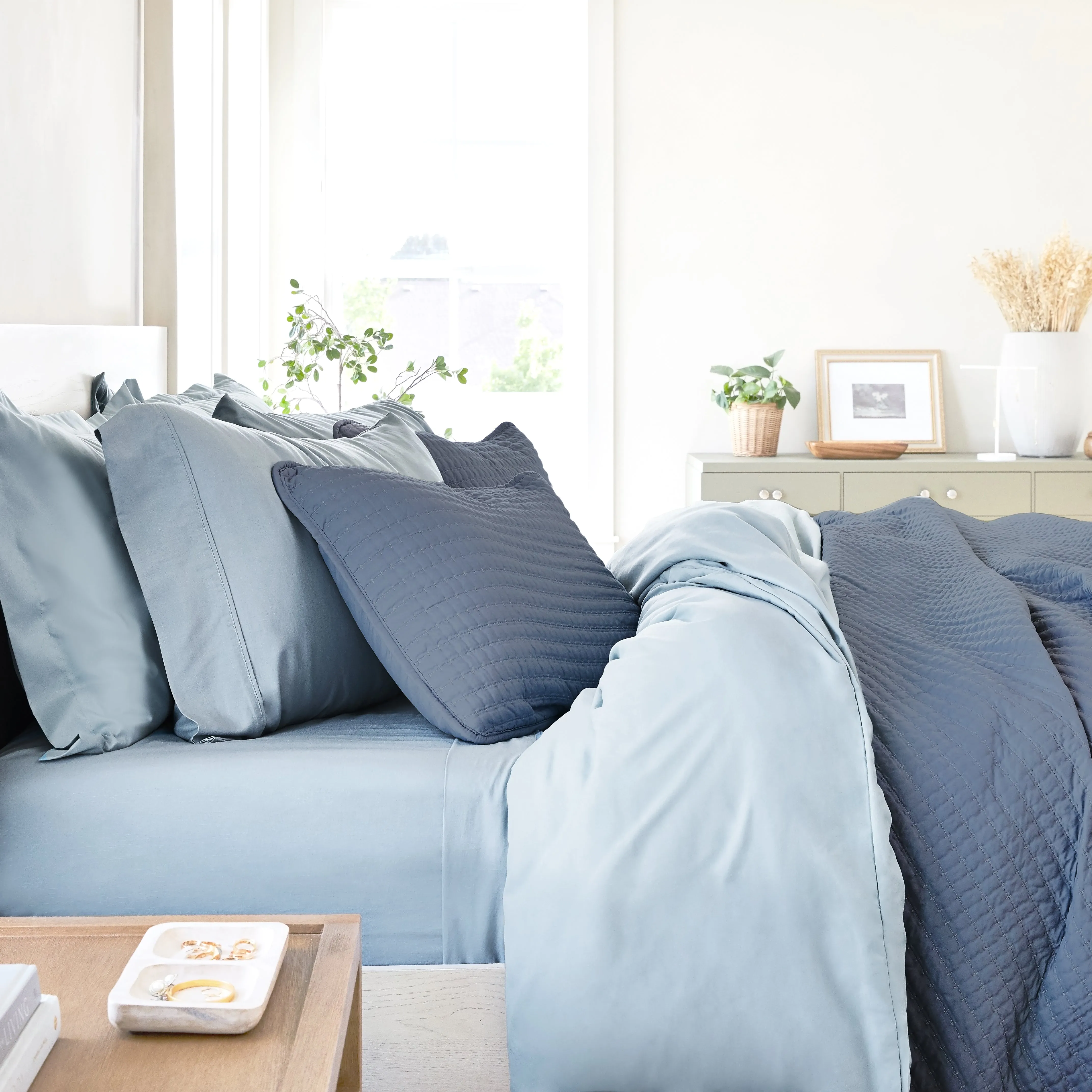 Rayon-Linen Blend Breathable Sheet Sets