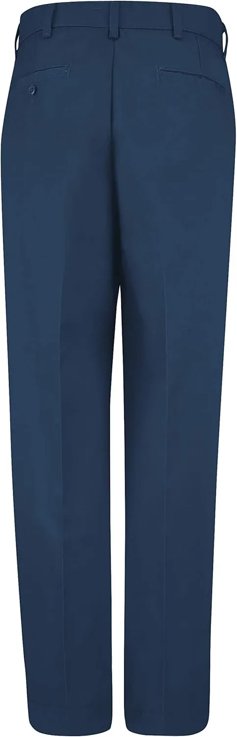 Red Kap Men's Stain Resistant, Flat Front Work Pants
