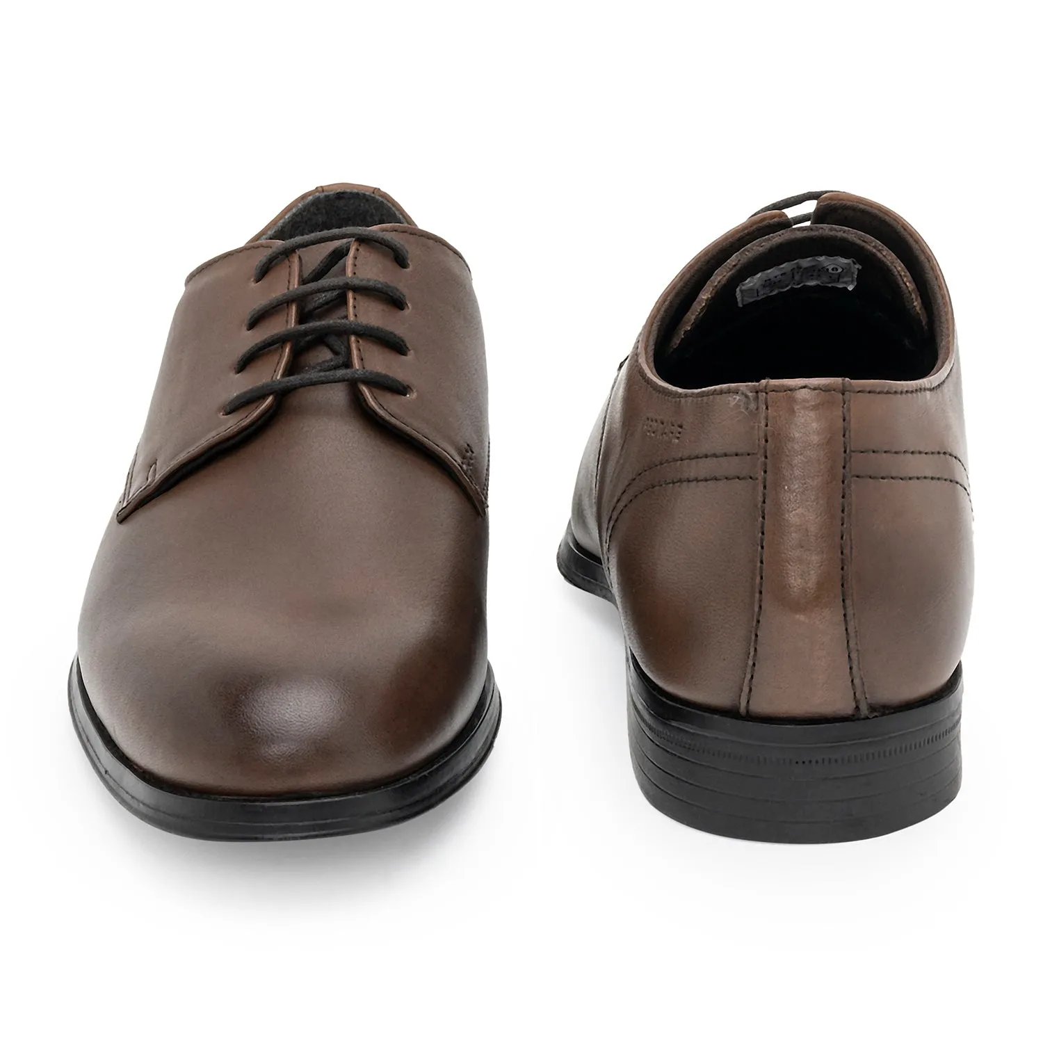 Red Tape Formal Derby Shoes for Men | Real Leather Shoes With Low-Cut Pattern