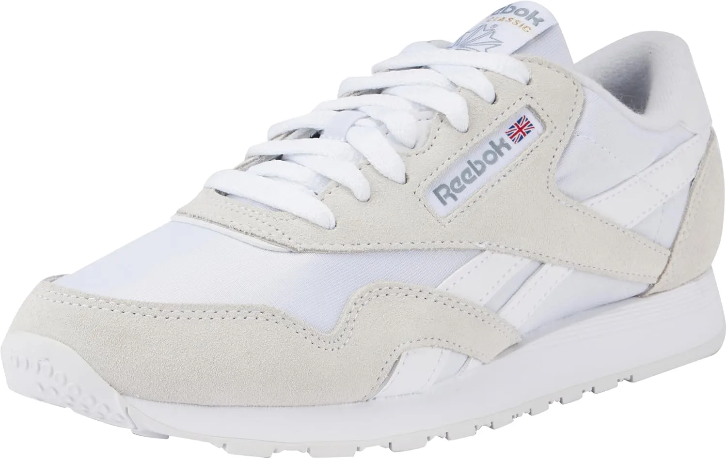 Reebok Men's Classic Leather Low-Top Sneakers, Ftwr White Ftwr White Ftwr White, 3