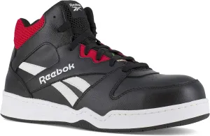 Reebok Work Men's RB4132 BB4500 Safety High Top Composite Toe Work Sneaker Black and Red Industrial & Construction Boot, 16