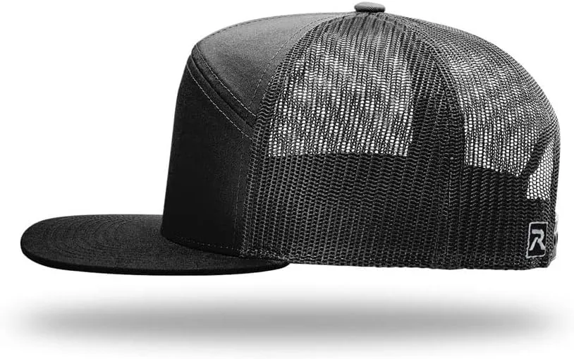 Richardson 168 Hi-Pro Trucker Snapback Cap Bundle with THP Cap Catcher
