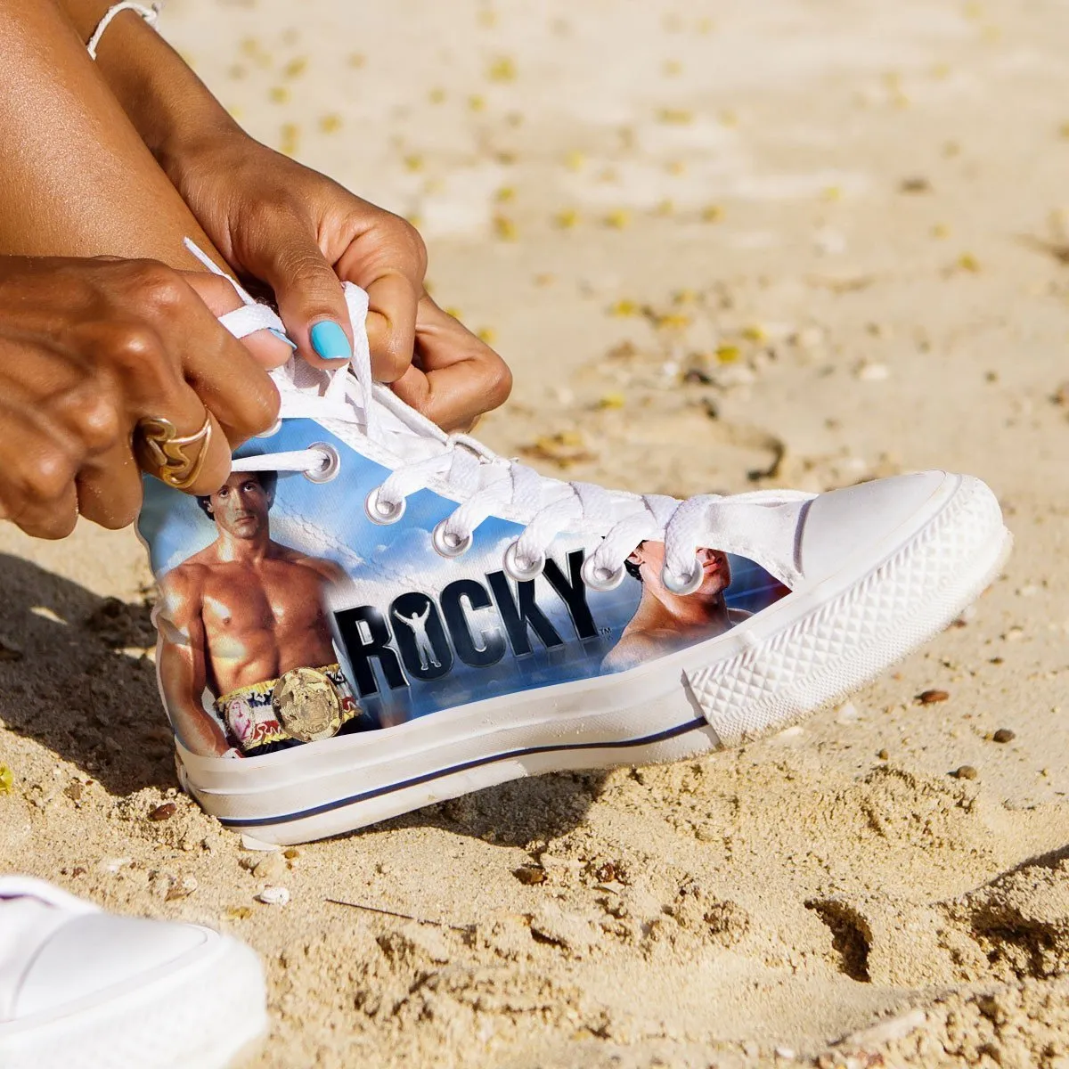 rocky  ladies high top sneakers