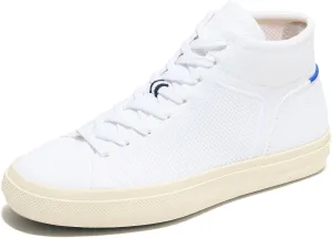 Rothy's The High Top, Men's Lace Up Sneaker for Walking & Casual Comfort, Made from Recycled Plastic Bottles & Machine Washable