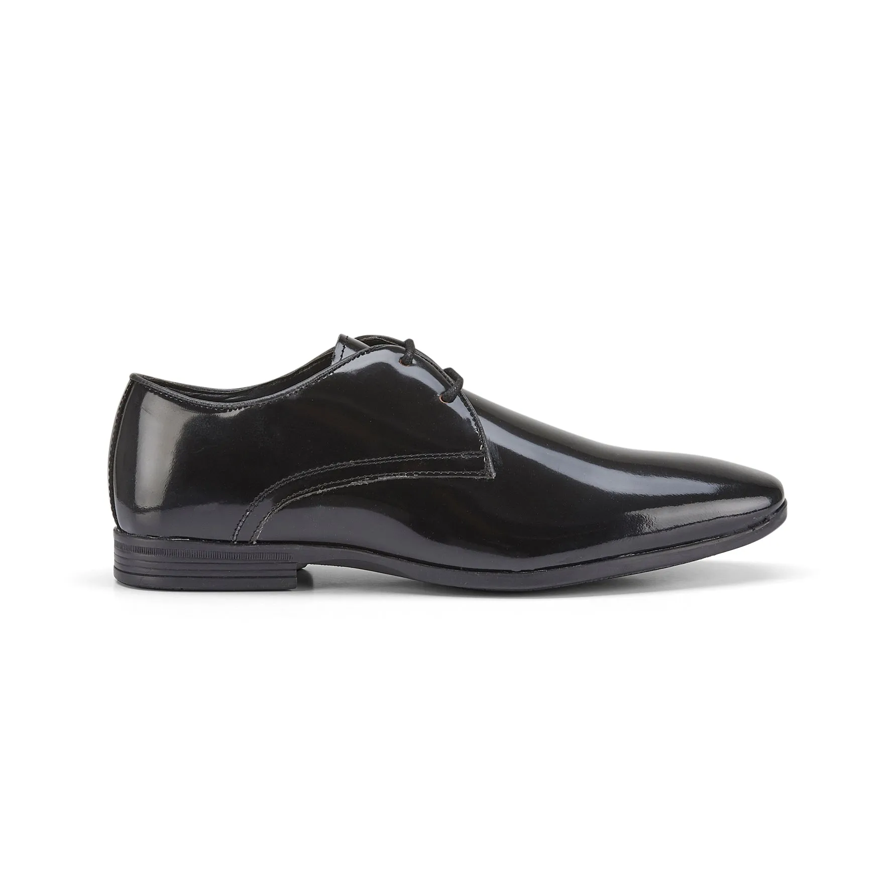 Rowley Leather Derby Shoes - Black