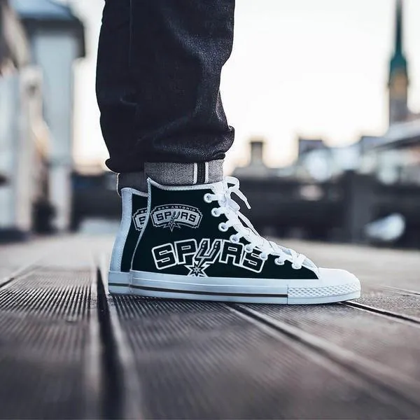 san antonio spurs mens high top sneakers high top