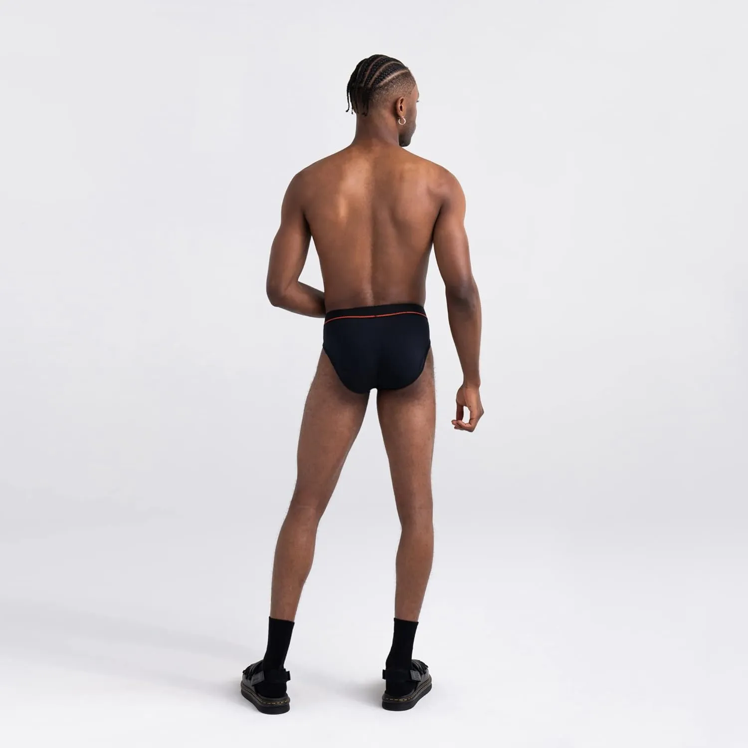 SAXX Underwear Co. Men's Underwear with Pouch Non-Stop Stretch Cotton Brief Fly