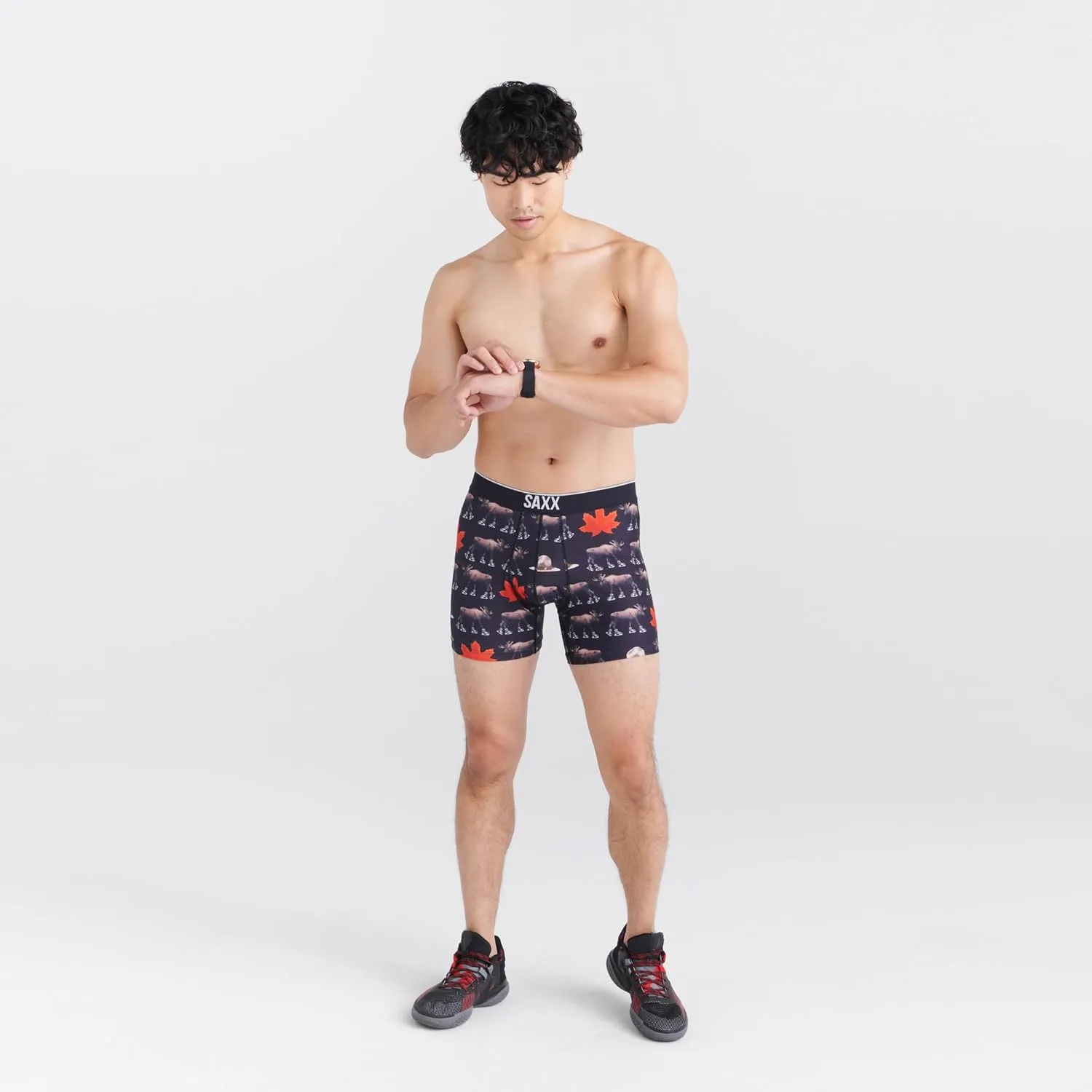 SAXX Underwear Co. Men's Underwear with Pouch Volt Breathable Mesh Boxer Brief
