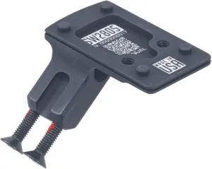 SCALARWORKS KICK/05 Offset Extension Optics Mount Compatible with Leupold DeltaPoint Pro, Eotech EFLX & Vortex Defender ST Reflex Sights - Durable Lightweight Aluminum Black Anodized Sight Mount