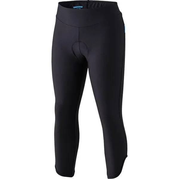 Shimano Women's, 3/4 Tights Shimano, Black, Small