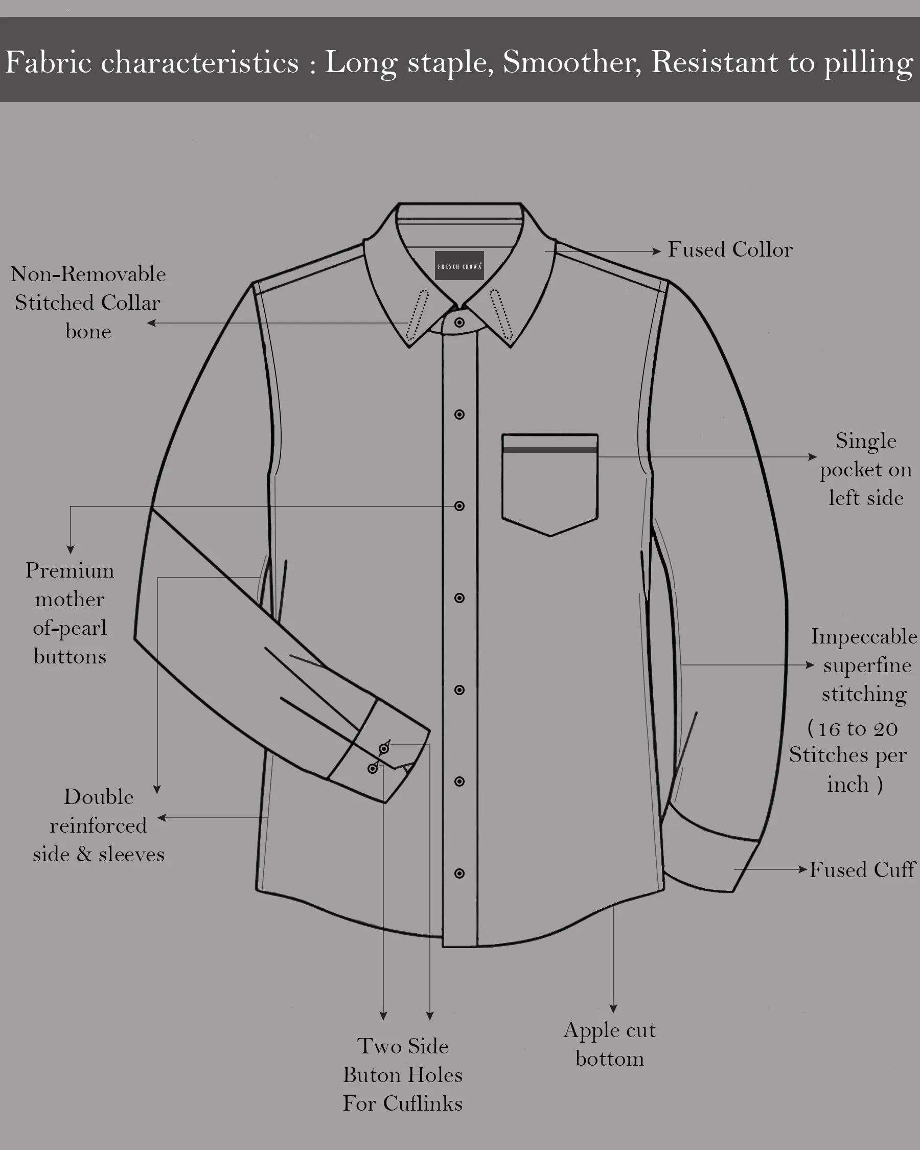 Ship Cove and Deluge Blue Checkered Royal Oxford Shirt