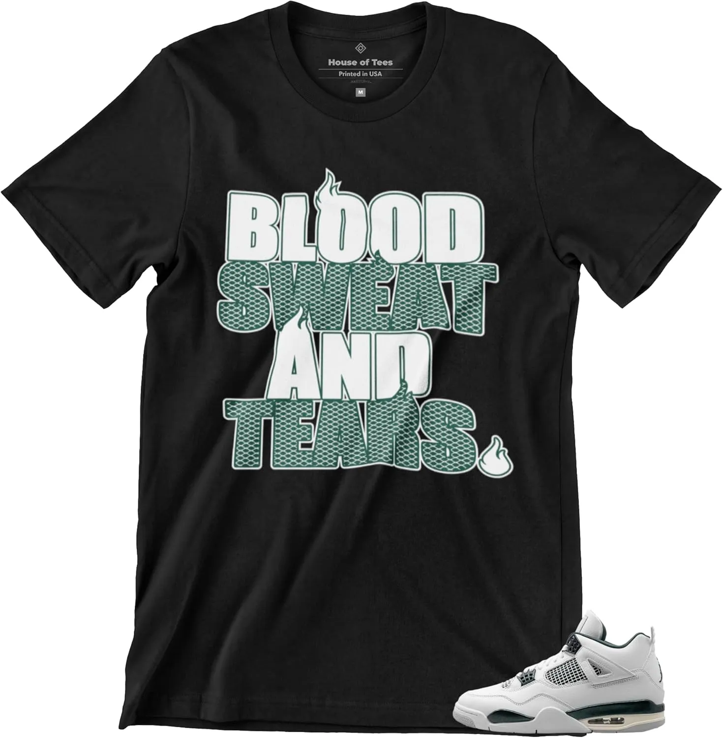 Shirt to Match Jordan 4 Oxidized Green Men's Graphic Tee