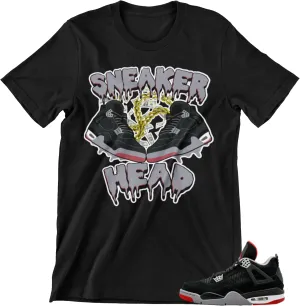 Shirt to Match Jordans Sneaker Head J4 Men's Tee, Streetwear Tshirts