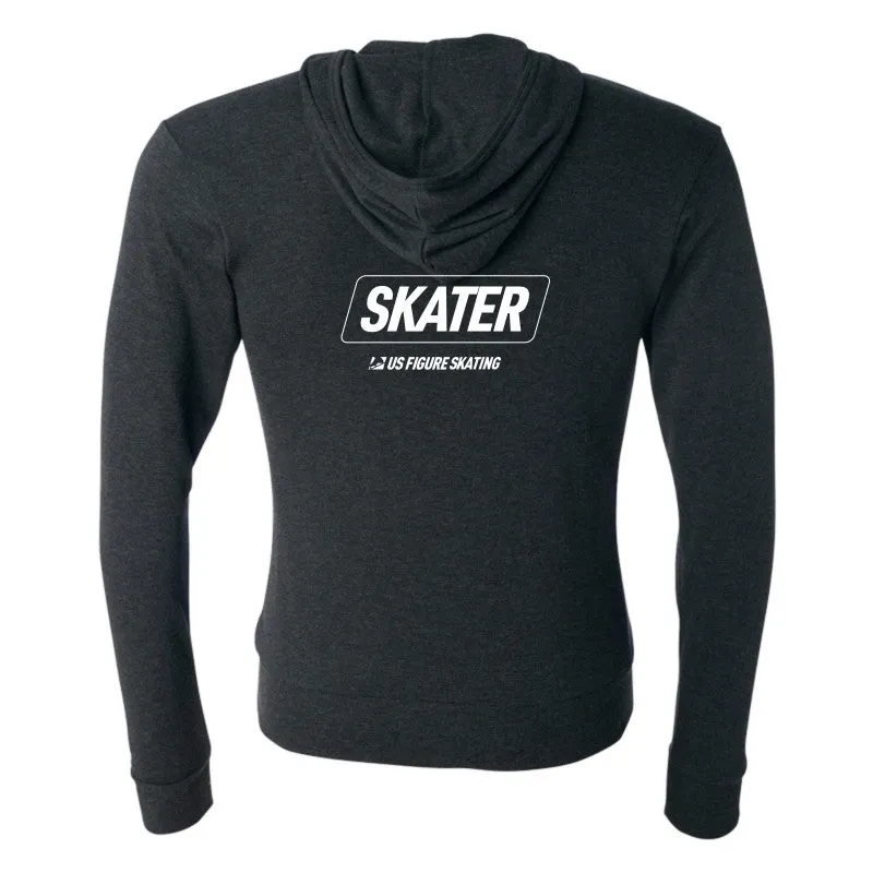Skater, Full Zip Lightweight Hoodie