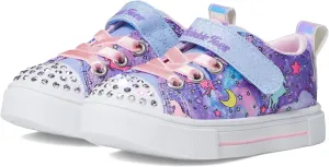 Skechers Girl's Twinkle Sparks Ice-Heather Sneaker