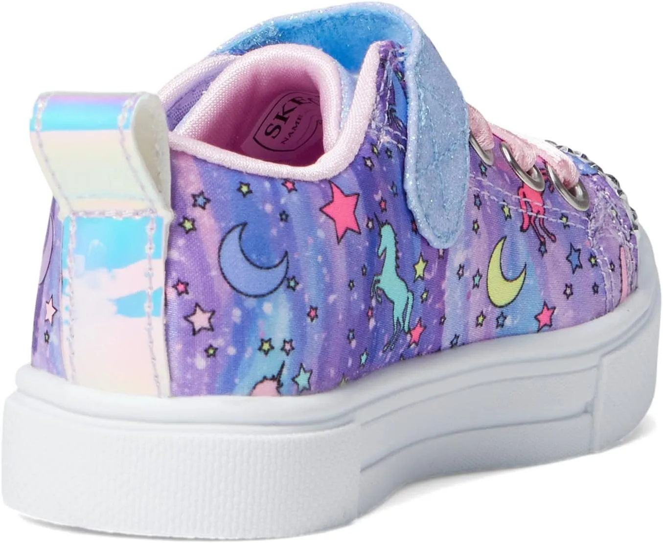 Skechers Girl's Twinkle Sparks Ice-Heather Sneaker
