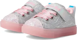 Skechers Girls' Twinkle Sparks ICE-Heather Sneaker