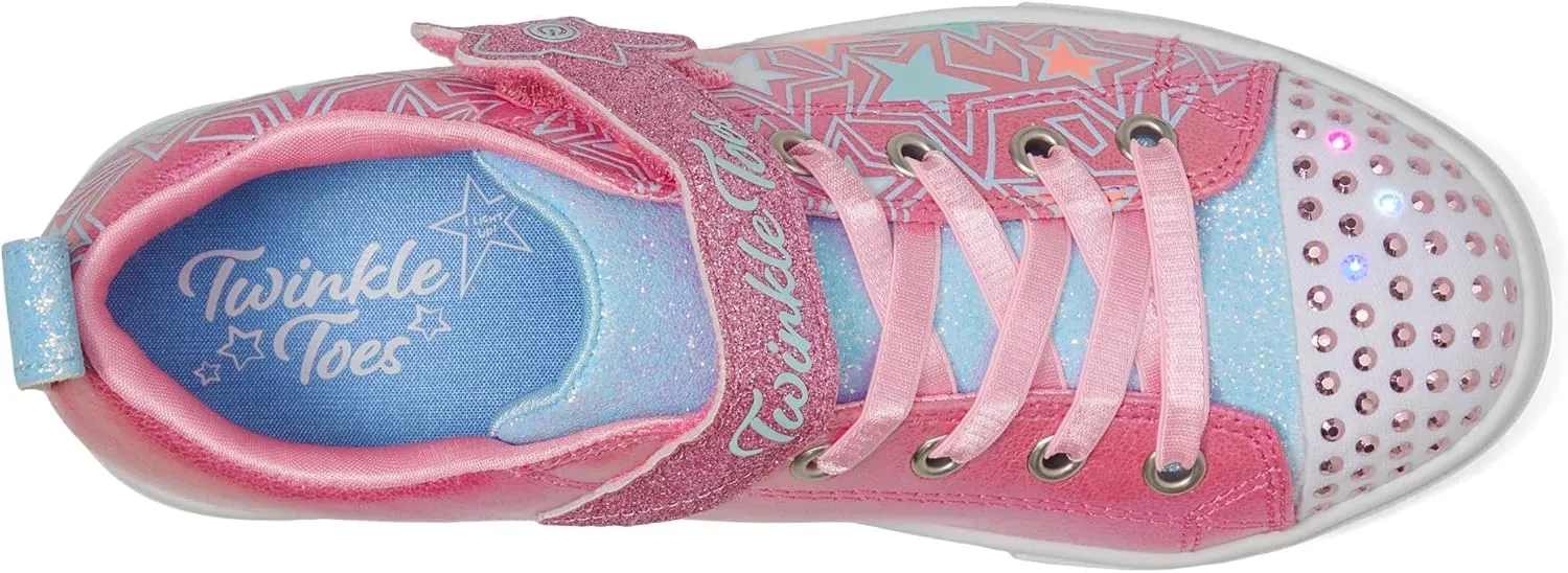 Skechers Girl's Twinkle Sparks-Shimmer Star Sneaker