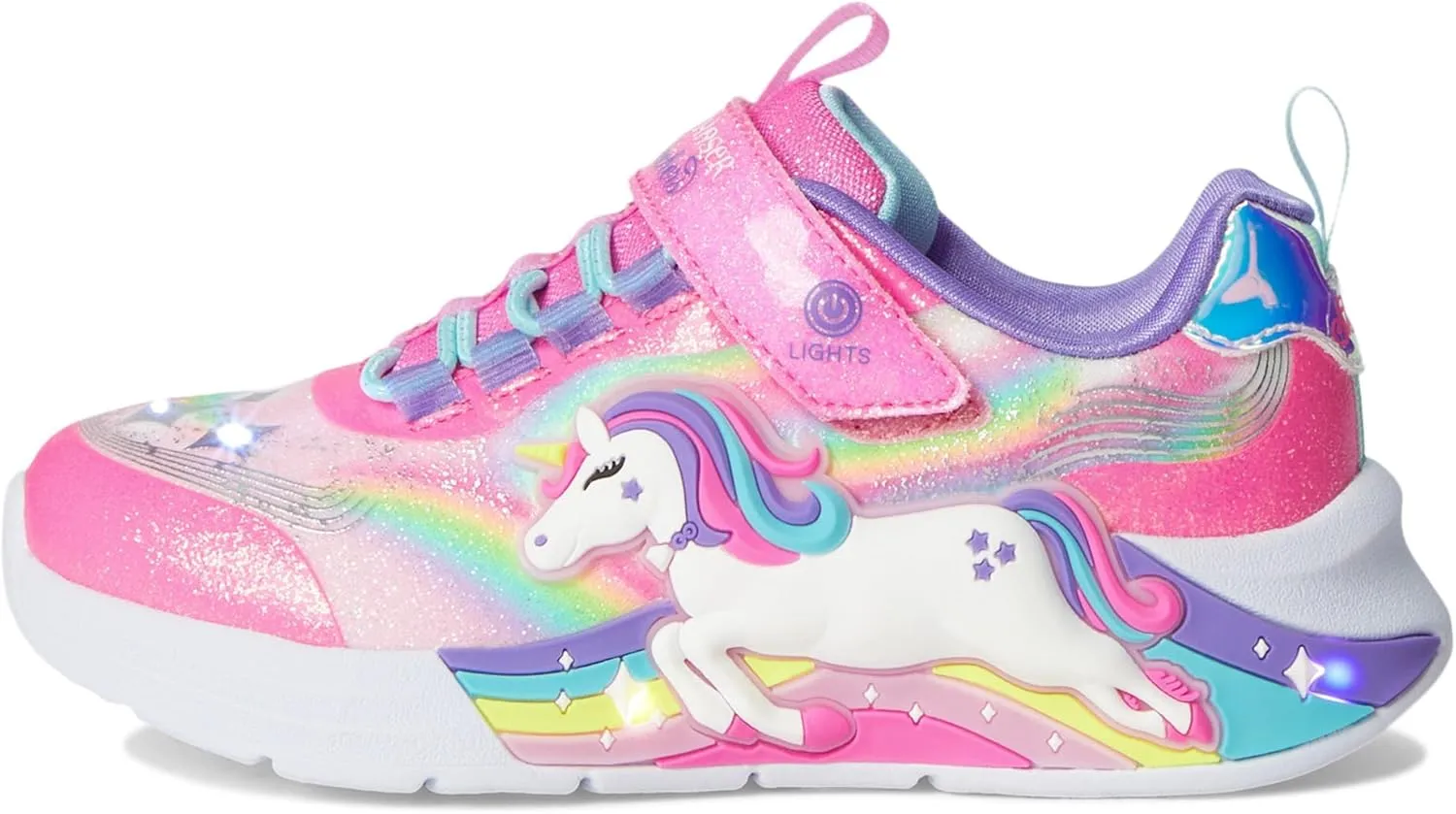 Skechers Girl's Unicorn Chaser Sneaker