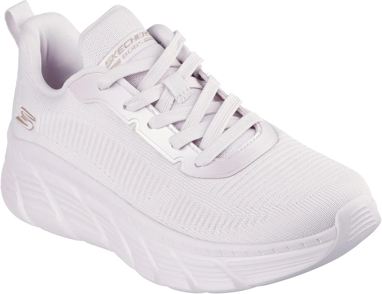 SKECHERS Women's Bobs Sport B Flex Flying Hi Sneaker