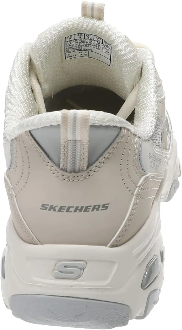 Skechers Women's D'Lites-Smooth Nostalgia, Hands Free Slip-ins Sneaker