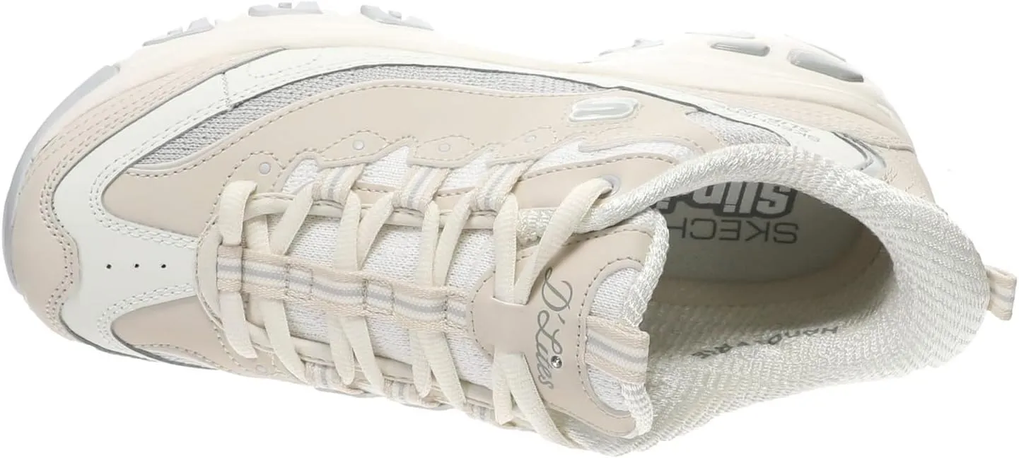 Skechers Women's D'Lites-Smooth Nostalgia, Hands Free Slip-ins Sneaker