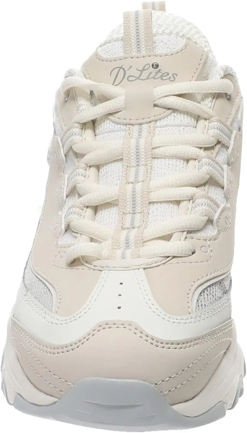 Skechers Women's D'Lites-Smooth Nostalgia, Hands Free Slip-ins Sneaker