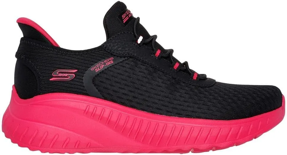 Skechers Women's Hands Free Slip-ins Bobs Squad Chaos-in Color Sneaker