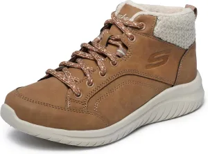 Skechers Women's Ultra Flex 2.0-Casual Mix Fashion Boot