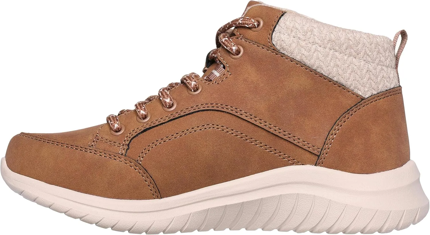 Skechers Women's Ultra Flex 2.0-Casual Mix Fashion Boot