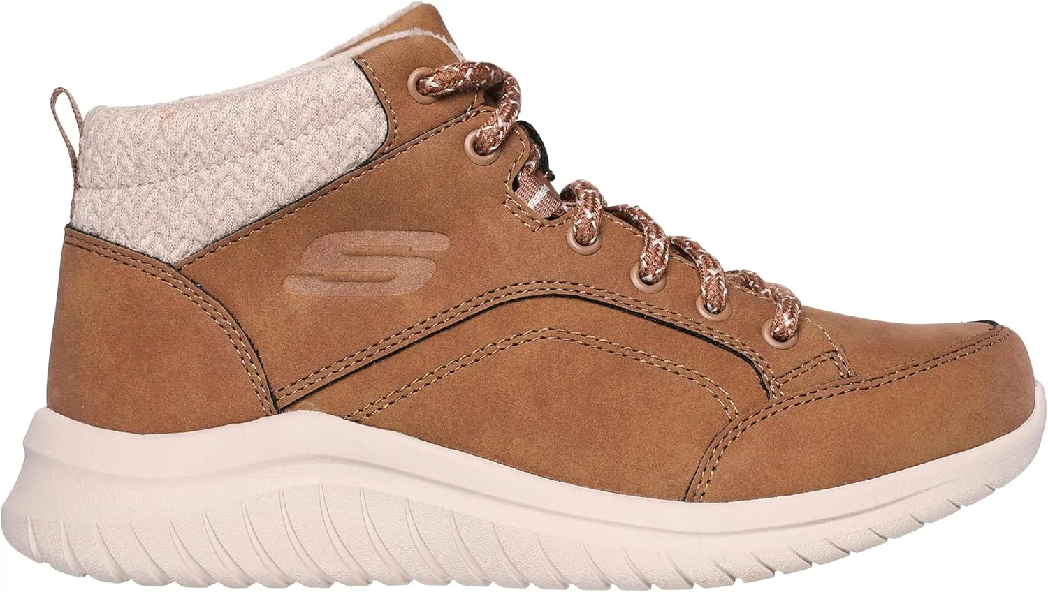 Skechers Women's Ultra Flex 2.0-Casual Mix Fashion Boot