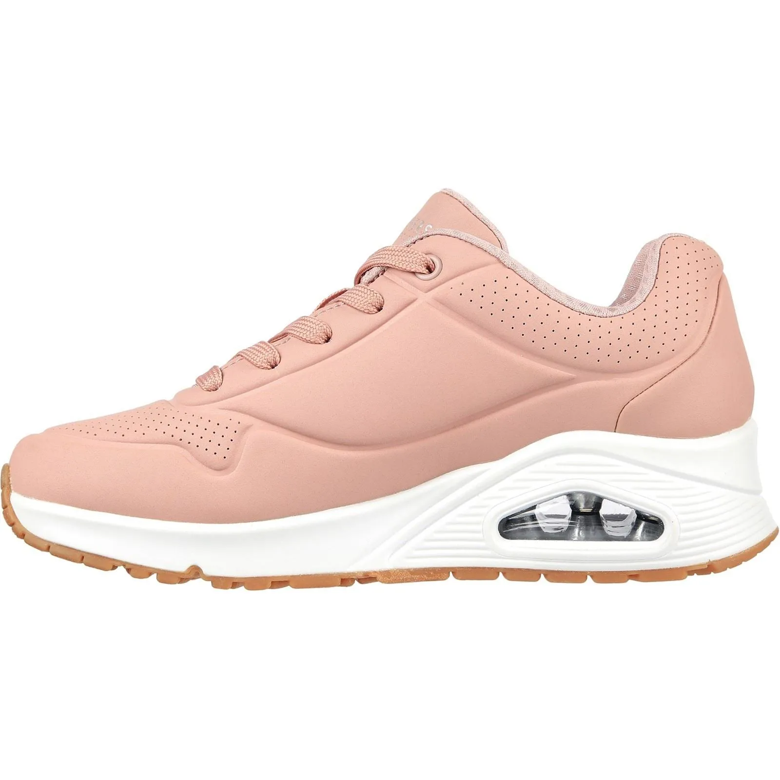Skechers Women's Uno Stand On Air Sports Shoes in Blush