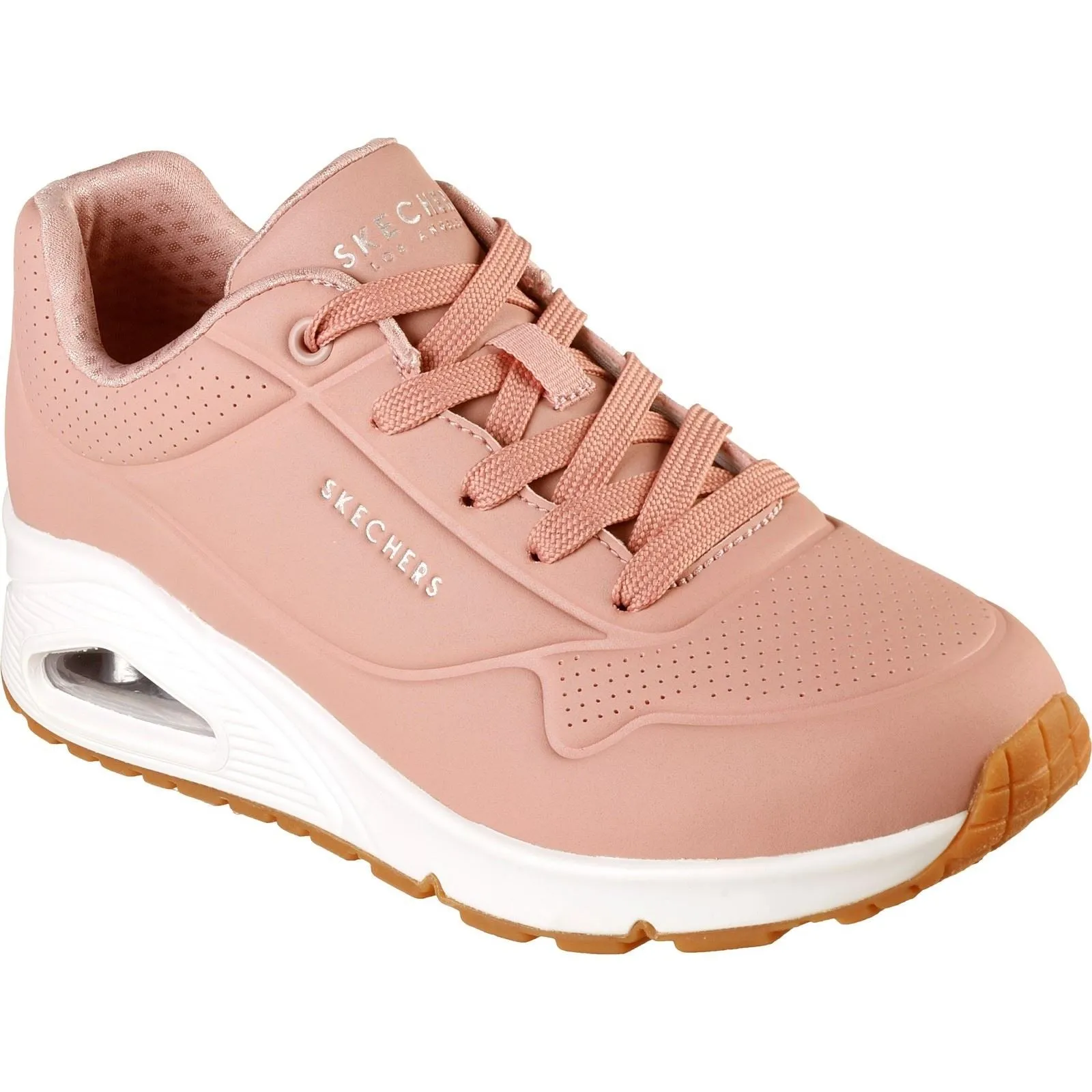 Skechers Women's Uno Stand On Air Sports Shoes in Blush