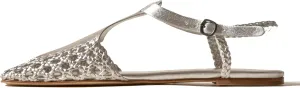 Slingback Flats for Women Braided Sandals Dressy Woven Strappy Shoes, Breathable and Elegant Fashionable Design Highlighting Charm