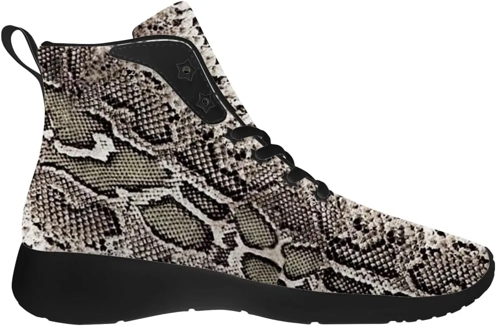 Snake Shoes for Women High Top Sneakers Running Waking Shoes Gifts for Mom Girlfriend