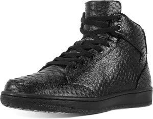 Soulsfeng Unisex Basketball Shoes Leather High Top Sneakers Comfortable Walking Skate Shoes