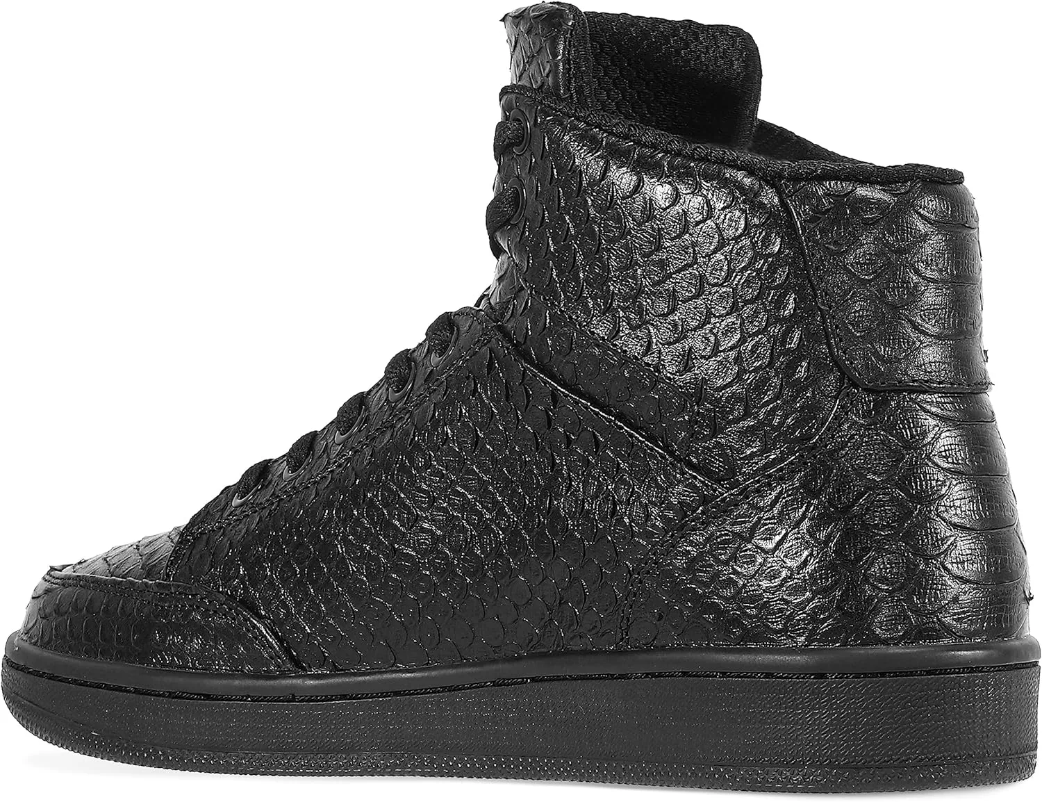 Soulsfeng Unisex Basketball Shoes Leather High Top Sneakers Comfortable Walking Skate Shoes