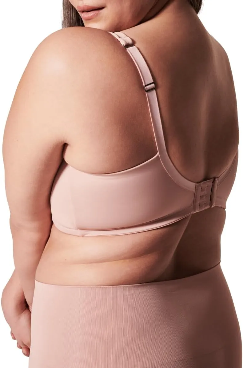 SPANX Low Profile Wireless Minimizer Bra - Minimize Breast Size by Up to 1 Inch - Breathable, Quick-Drying Fabric