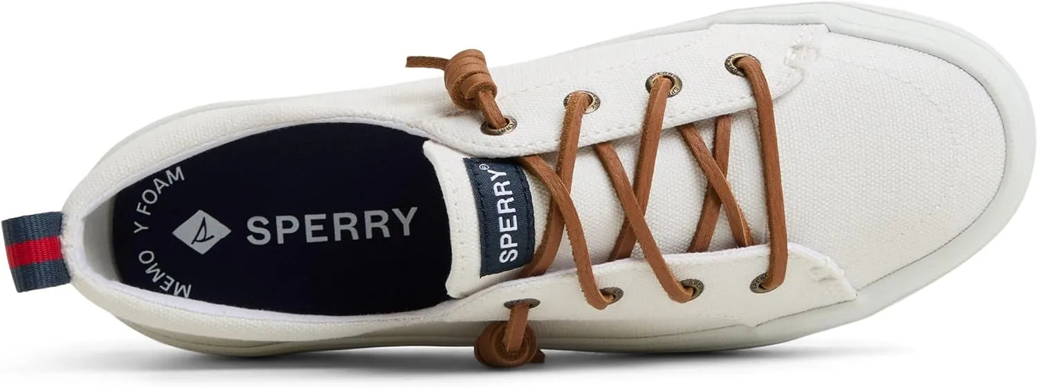 Sperry Unisex-Adult Crest Vibe Breton Stripe Sneaker