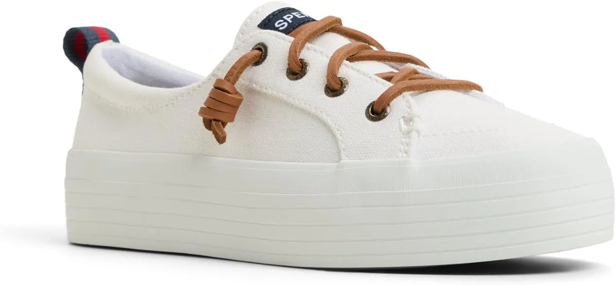 Sperry Unisex-Adult Crest Vibe Breton Stripe Sneaker