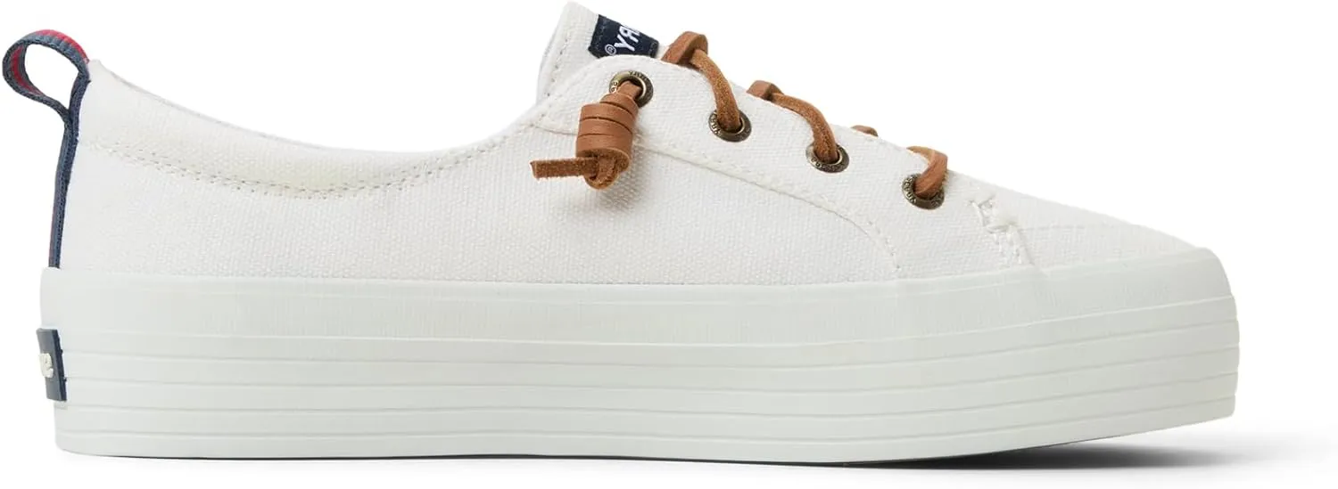Sperry Unisex-Adult Crest Vibe Breton Stripe Sneaker