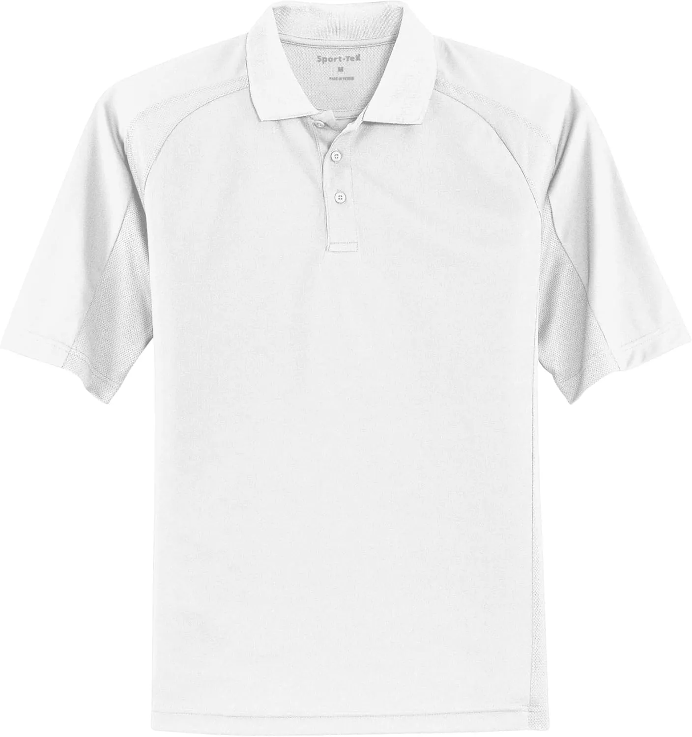 SPORT-TEK Unisex Dri-Mesh Pro Polo | Short Sleeve Collared Shirt for Men & Women, Casual Fit Top for Work, Tennis & Golf