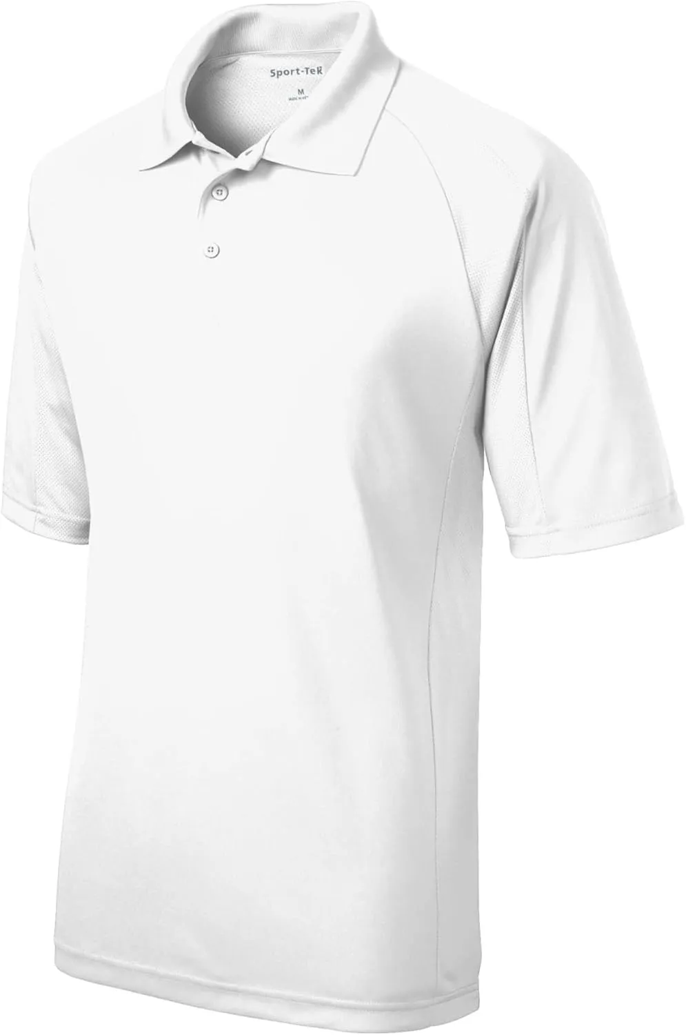 SPORT-TEK Unisex Dri-Mesh Pro Polo | Short Sleeve Collared Shirt for Men & Women, Casual Fit Top for Work, Tennis & Golf