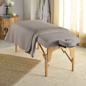 Sposh Microfiber Sheet - Traditional FLAT Sheet / Moonstone Gray / 56"W x 87"L