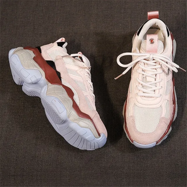 Spring Fashion Breathable Casual Cozy Flat Sneakers Women