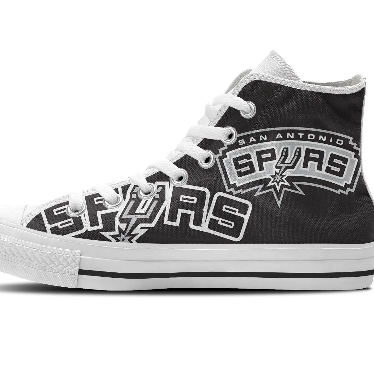 spurs new ladies high top sneakers