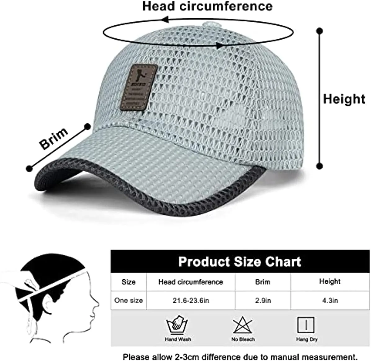 stablerice 4/6 Pieces Men's Mesh Flat Cap Breathable Summer Newsboy Hat for Men Ivy Cap Cabbie Flat Cap Boinas para Hombre