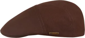 Sterkowski Ivy Five Cap | 100% Softened Cotton Flat Cap for Men | Breathable Airy 5 Panels Cap Without Lining